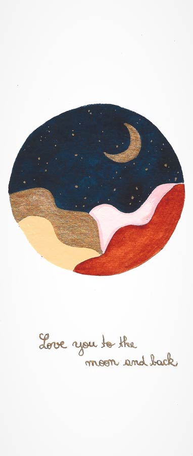 boho style landscape