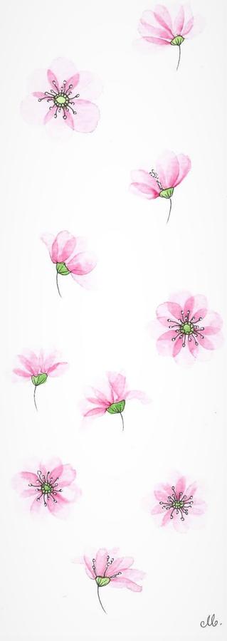 flowers watercolor