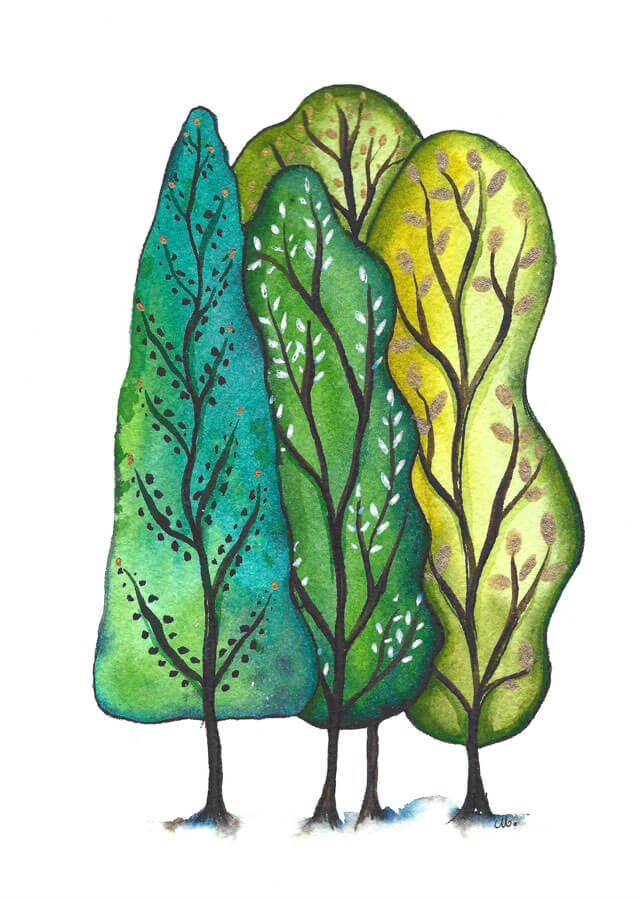 Autumnal forest